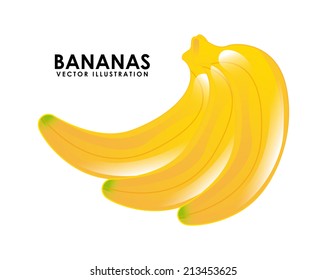 fruits design  over white background vector illustration