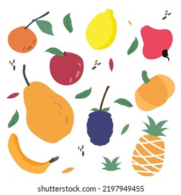 fruits design pattern can be used for pattern, clothes, wallapapper design needs