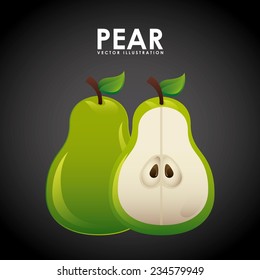 fruits  design , vector illustration