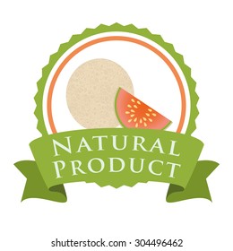 Fruits digital design, vector illustration 10 eps graphic
