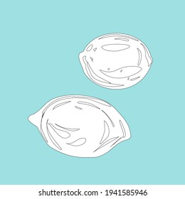 Fruits, exotic fruits, vegetarian - minimal thin line web icon set. Included the simple vector icons as mango, durian, rambutan, guava, tamarind, jackfruit. Outline icons collection.