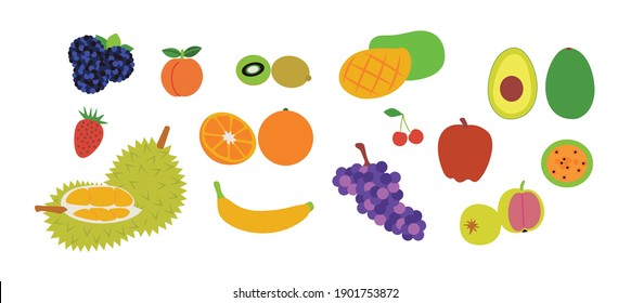 Fruits are good for health, so that we always stay healthy and avoid various diseases.