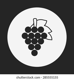 fruits grape icon