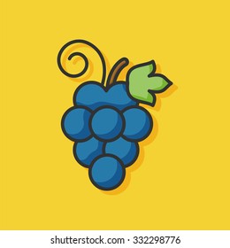 fruits grape icon