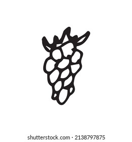 Los frutos de las uvas son dulces
