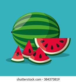 Fruits icon design 