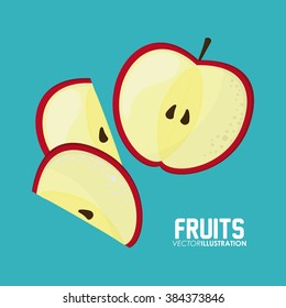 Fruits icon design 