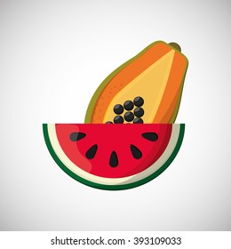 Fruits icon design