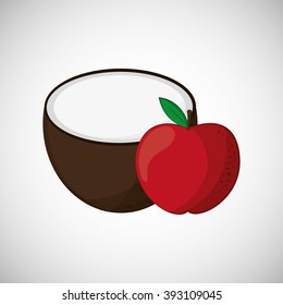 Fruits icon design