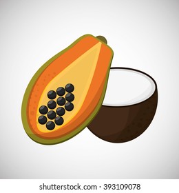 Fruits icon design