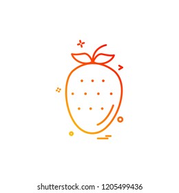 Fruits icon design vector