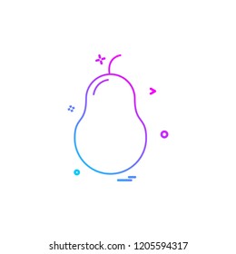Fruits icon design vector