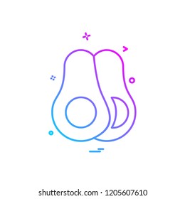Fruits icon design vector