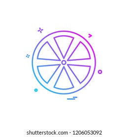 Fruits icon design vector