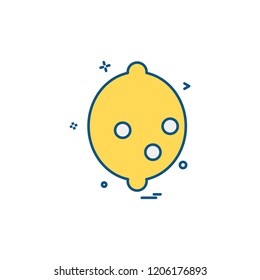 Fruits icon design vector