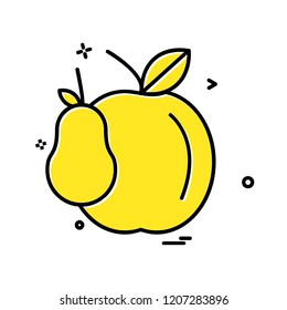 Fruits icon design vector