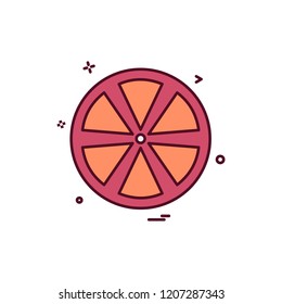 Fruits icon design vector