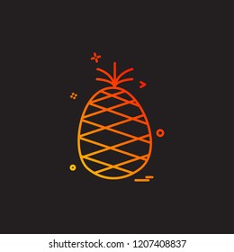Fruits icon design vector