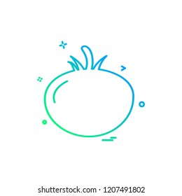 Fruits icon design vector
