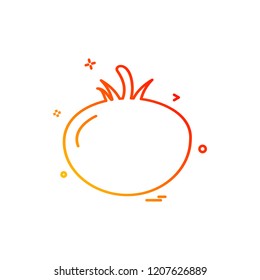 Fruits icon design vector
