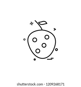 Fruits icon design vector