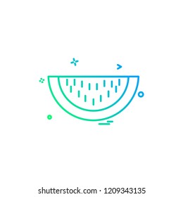 Fruits icon design vector