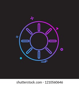 Fruits icon design vector