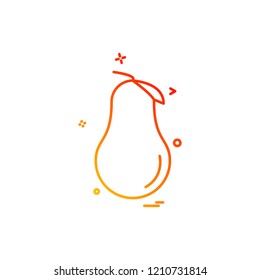 Fruits icon design vector