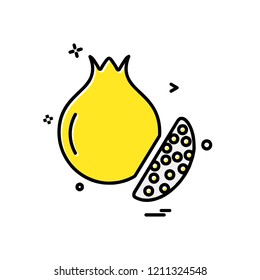 Fruits icon design vector