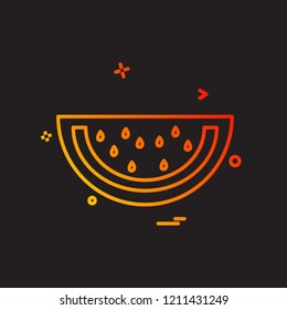 Fruits icon design vector