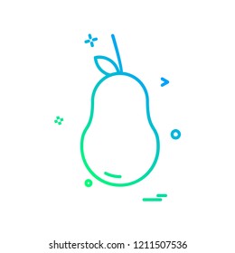 Fruits icon design vector