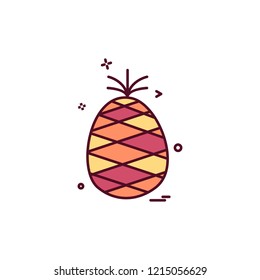Fruits icon design vector