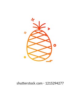 Fruits icon design vector