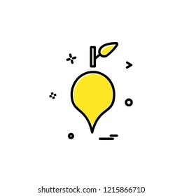 Fruits icon design vector