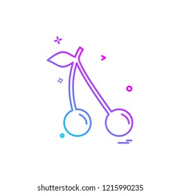 Fruits icon design vector