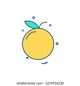 Fruits icon design vector