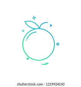 Fruits icon design vector