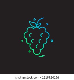 Fruits icon design vector