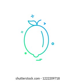 Fruits icon design vector