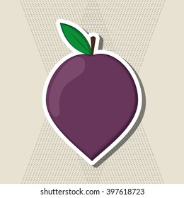 Fruits icon design, Vector illustration
