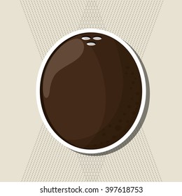 Fruits icon design, Vector illustration