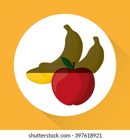 Fruits icon design, Vector illustration