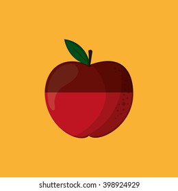 Fruits icon design, vector illustration