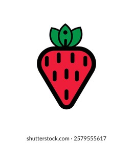 Fruits icon designs in white backround