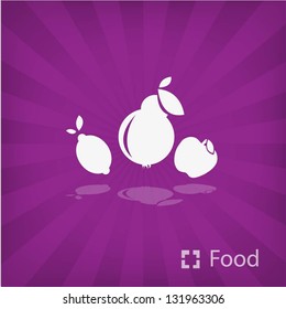 Fruits icon (Food)