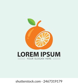 Fruits Icon und Fruit Logo Design Frische Früchte Tropische Natur Nahrungsmittel Vektorillustration