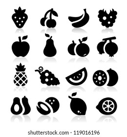 Fruits icons