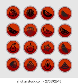 fruits icons