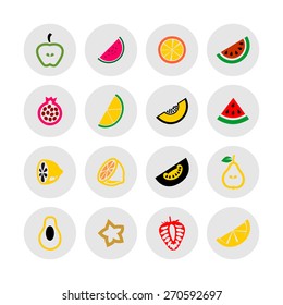fruits icons