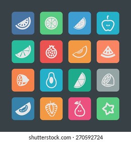 fruits icons